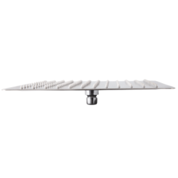 Лейка потолочная тропический душ Ango А-809 Ultra Slim 200 х 250 мм прямоугольная нержавейка