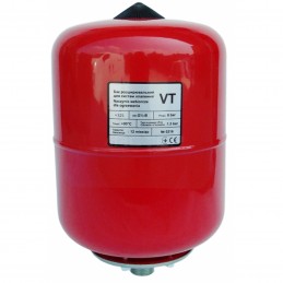 Бак расширительный круглый (красный) 12л (VT-12) 
