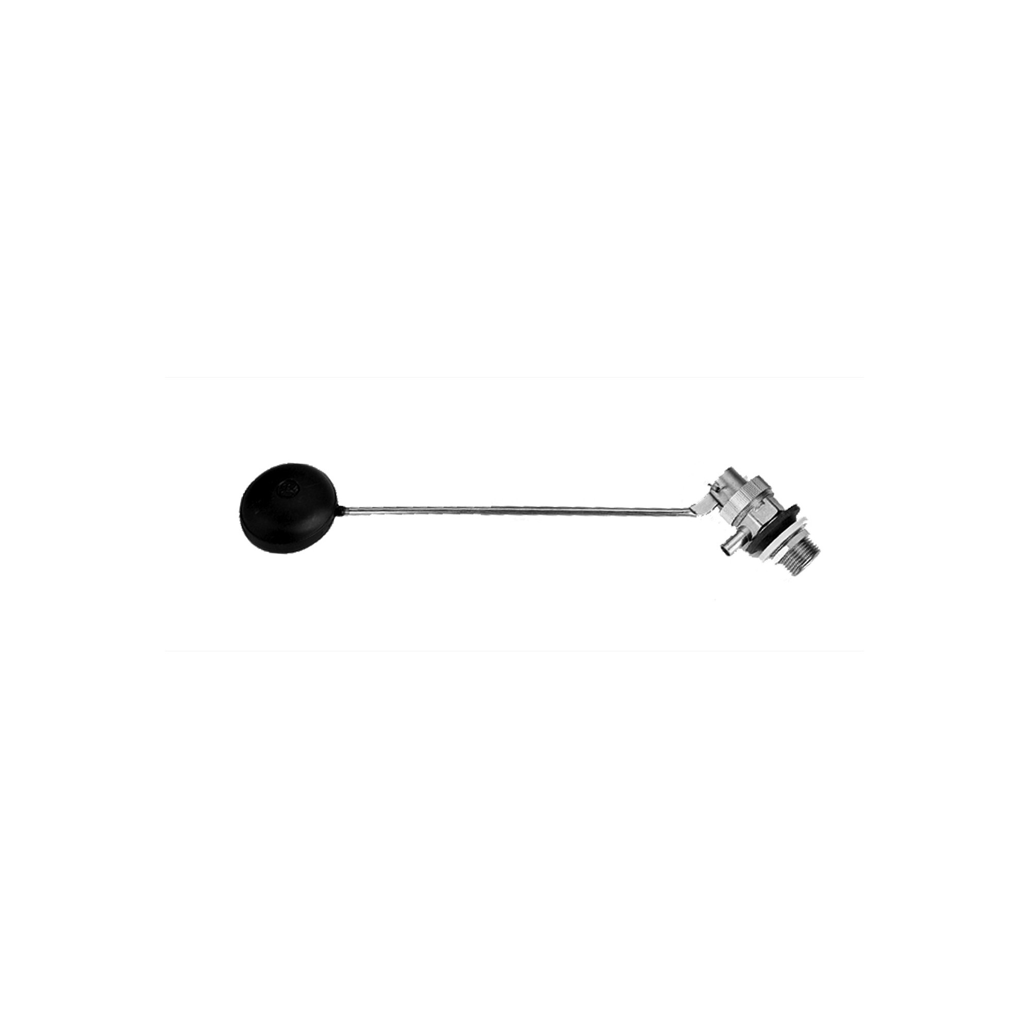 Клапан впускной для унитаза 1/2 боковое подключение OLD латунь хромированная J.G. - 1