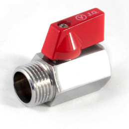 Кран кульовий MINI (міні) (приладовий) 3/4" нв Valve J. G.
