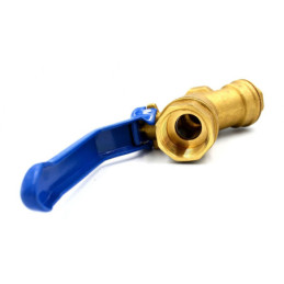 Кран с фильтром для водомера/байпаса 3/4'' Valve АВ 510