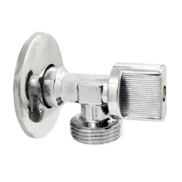 Кран кульовий кутовий АN-80 1/2"х3/4" ANGO хром