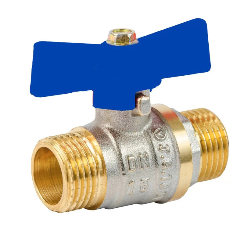 Кран кульовий 1/2" пн сб (для води) Valve JG BRAS 59 Кран кульовий 1/2" пн сб (для води) Valve JG BRAS 59