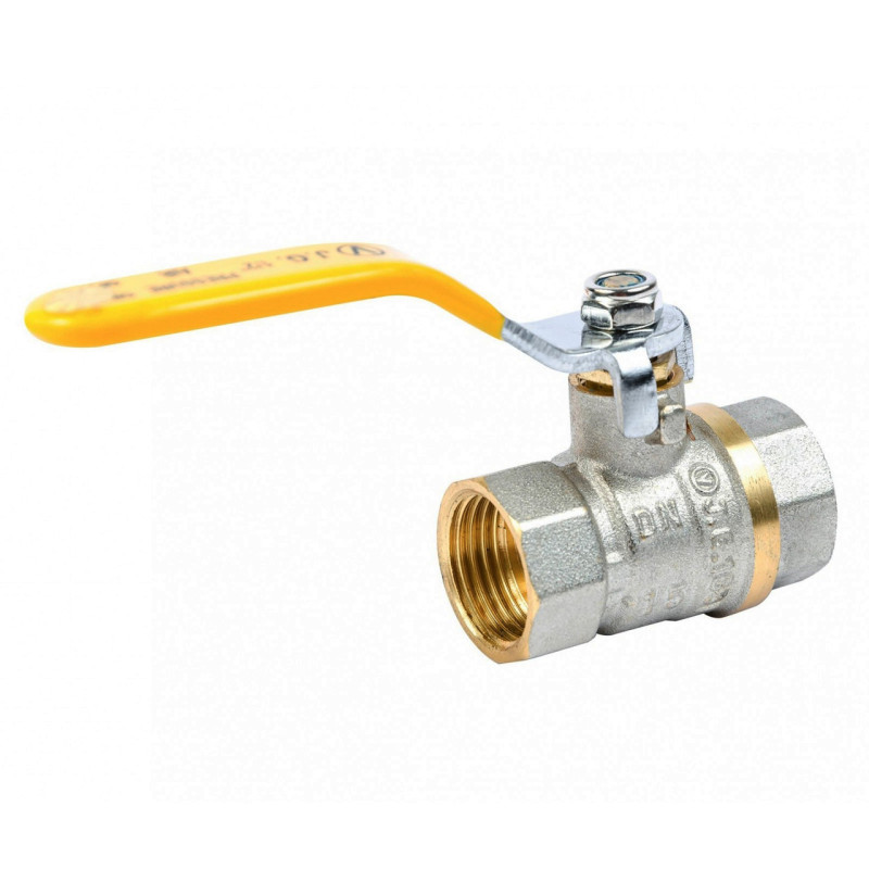 Кран кульовий 1/2" вв жр Valve JG ( для газу) BRAS 59 Кран кульовий 1/2" вв жр Valve JG ( для газу) BRAS 59