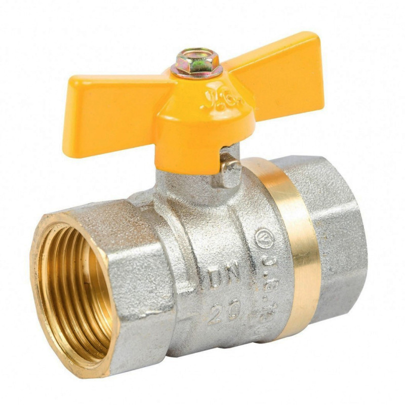 Кран кульовий 3/4" вв жб Valve JG (газовий) BRAS 59 Кран кульовий 3/4" вв жб Valve JG (газовий) BRAS 59
