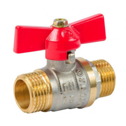 Кран кульовий 3/4" пн жб Valve JG газовий BRAS 59