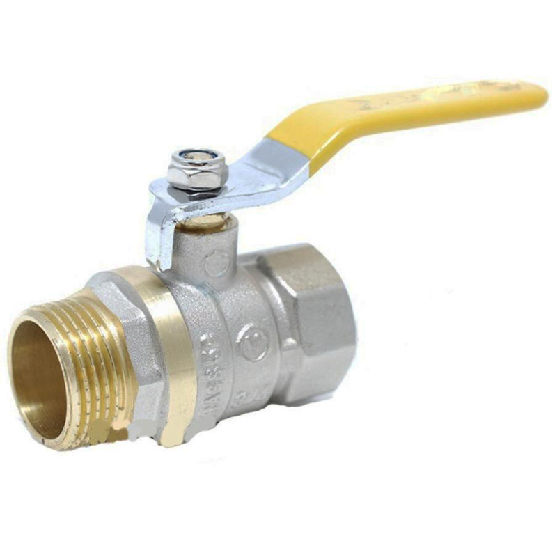 Кран кульовий 3/4" нв жр (газовий) Valve JG BRAS 59 Кран кульовий 3/4" нв жр (газовий) Valve JG BRAS 59