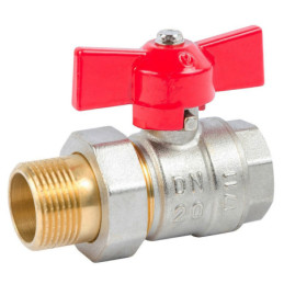 Кран шаровый с американкой кран с накидной гайкой Valve J.G. 3/4 дюйма внутренняя наружная резьба латунь