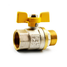 Кран кульовий 3/4'' зв жб ANGO Pn 40 газовий