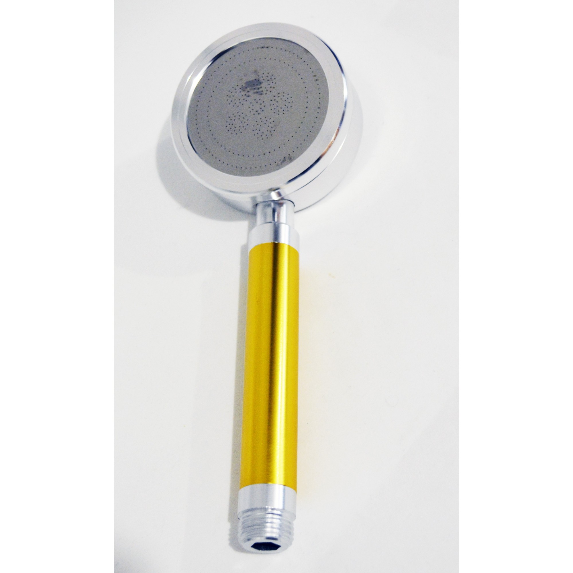 Лейка душа алюминиевая разборная с фильтром золотистая ANGO - 1
