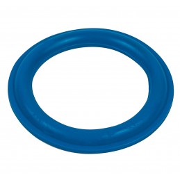 Упаковка прокладок 10 шт на сифон фигурная, выпуклая 72мм*51мм,синяя (10шт)  - 1
