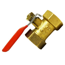 Кран шаровий Valve J.G. 3/8 дюйма внутрішнє різьблення сталева куля