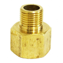Переходник для труб Valve J.G. 1/4 х 1/8 внутренняя наружная резьба латунь