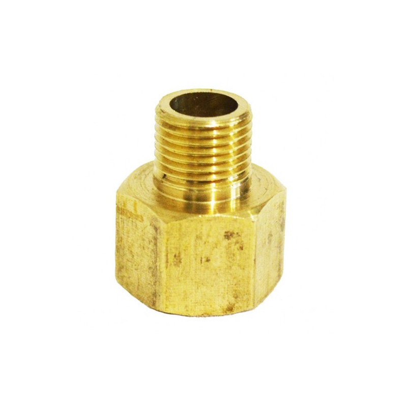 Переходник для труб Valve J.G. 1/4 х 1/8 внутренняя наружная резьба латунь