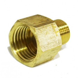 Переходник для труб Valve J.G. 1/4 х 1/8 внутренняя наружная резьба латунь