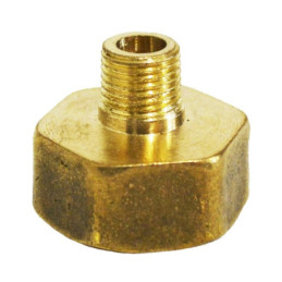 Переходник для труб Valve J.G. 1/2 х 1/8 внутренняя наружная резьба латунь