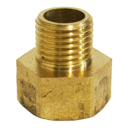 Переходник для труб Valve J.G. 3/8 х 1/4 внутренняя наружная резьба латунь