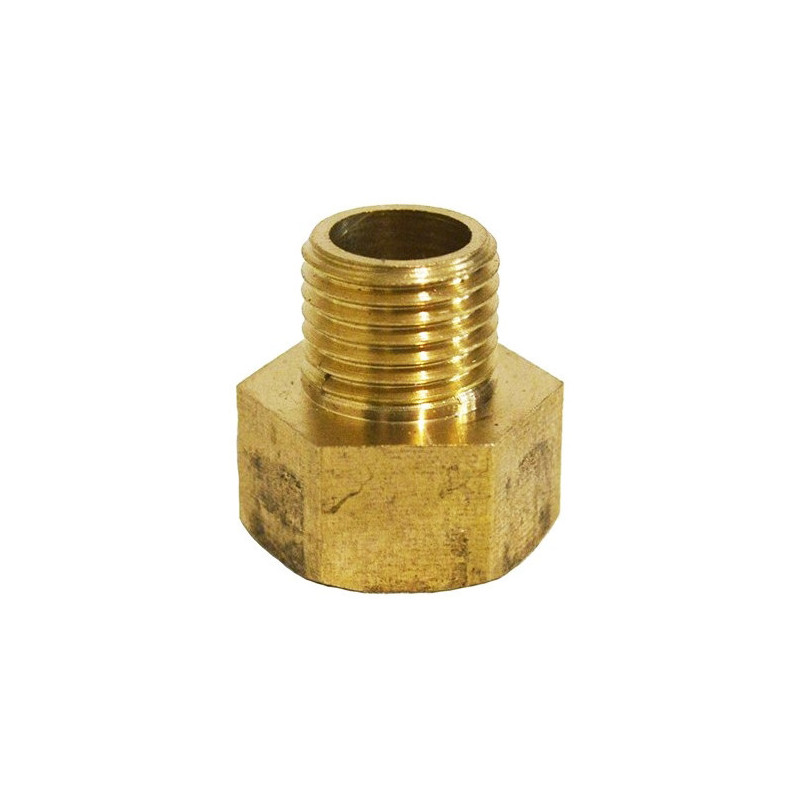 Перехідник для труб Valve J.G. 3/8 х 1/4 внутрішнє зовнішнє різьблення латунь