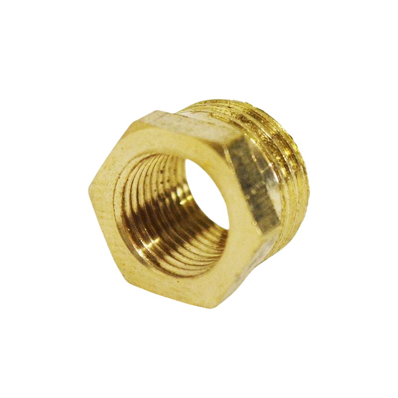 Футорка переходная для труб Valve J.G. MK0203 1/4 х 1/8 наружная внутренняя резьба латунь