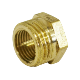 Футорка переходная для труб Valve J.G. MK0203 1/4 х 1/8 наружная внутренняя резьба латунь