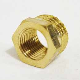Футорка перехідна для труб Valve J.G. MK0203 1/4 х 1/8 зовнішнє внутрішнє різьблення латунь