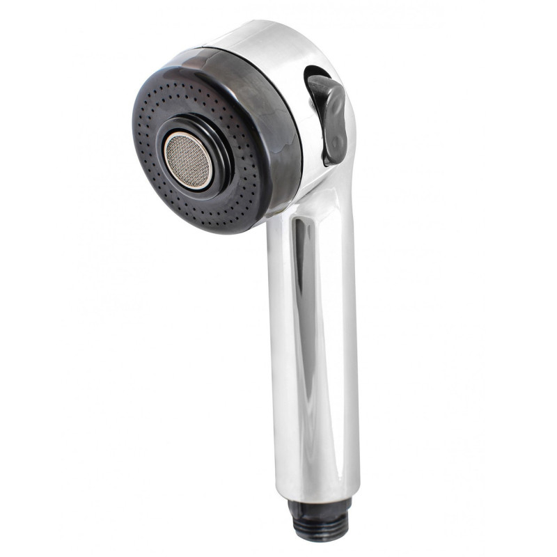 Лейка для ручного душа парикмахерская Ango SY-4126C 1/2 дюйма ABS пластик хром 2 режима с кнопкой Лейка для ручного душа парикмахерская Ango SY-4126C 1/2 дюйма ABS пластик хром 2 режима с кнопкой