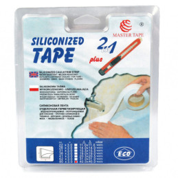 Лента бордюрная для ванной самоклеящаяся Master Tape 80 мм х 3 м с ножом