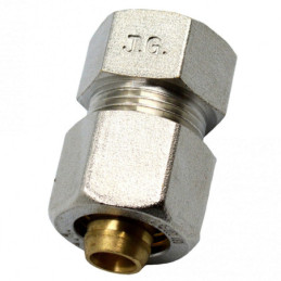 Сгон американка прямой для металлопластиковых труб Valve J.G. Professional 16 х 1/2 разборной латунный