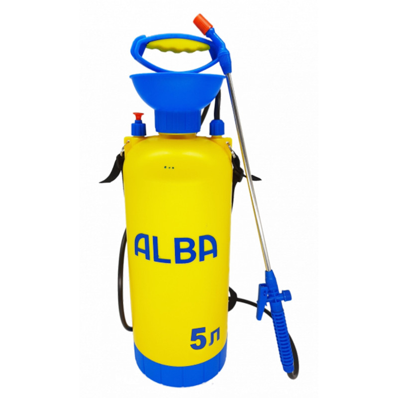 Обприскувач ALBA Sprey 5 л (ручний, поршневий) Обприскувач ALBA Sprey 5 л (ручний, поршневий)