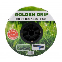 Крапельна стрічка GOLDEN DRIP 1620, 1,4-10 з емітером 500м 