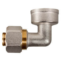 Згін американка кутовий для металопластикових труб Valve J.G. Professional 20 х 3/4 внутрішнє різьблення розбірний латунь