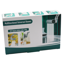 Насадка на кран аератор для змішувача Ango М24 х М22 хром 4 режими трансформер з перехідниками