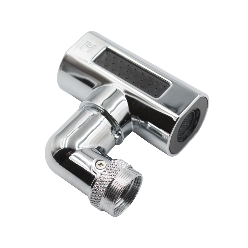 Насадка на кран аератор для змішувача Ango М24 х М22 хром 4 режими трансформер з перехідниками