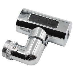 Насадка на кран аератор для змішувача Ango М24 х М22 хром 4 режими трансформер з перехідниками