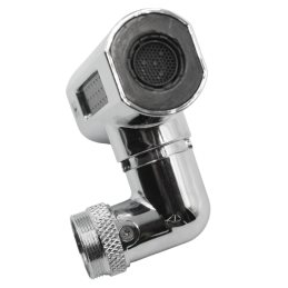 Насадка на кран аератор для змішувача Ango М24 х М22 хром 4 режими трансформер з перехідниками