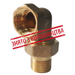 Сгон-американка 1 1/4'' угловой Valve JG, латунь