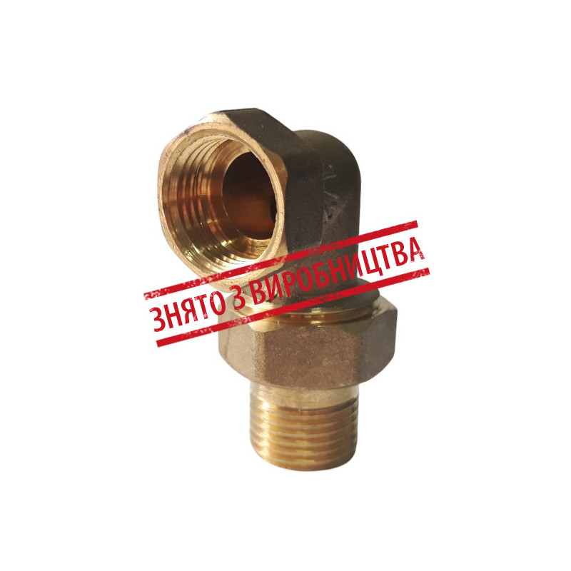 Сгон-американка 1 1/4'' угловой Valve JG, латунь