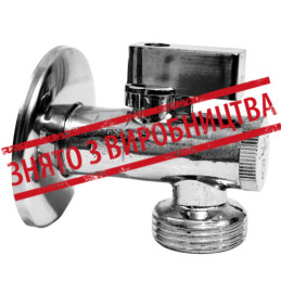 Кран кутовий з фільтром (приладовий) 1/2"х3/8" ANGO хром 2631