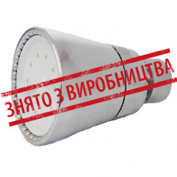 Лейка для летнего душа хромированная пластиковая, поворотная, разборная "колокольчик" J306