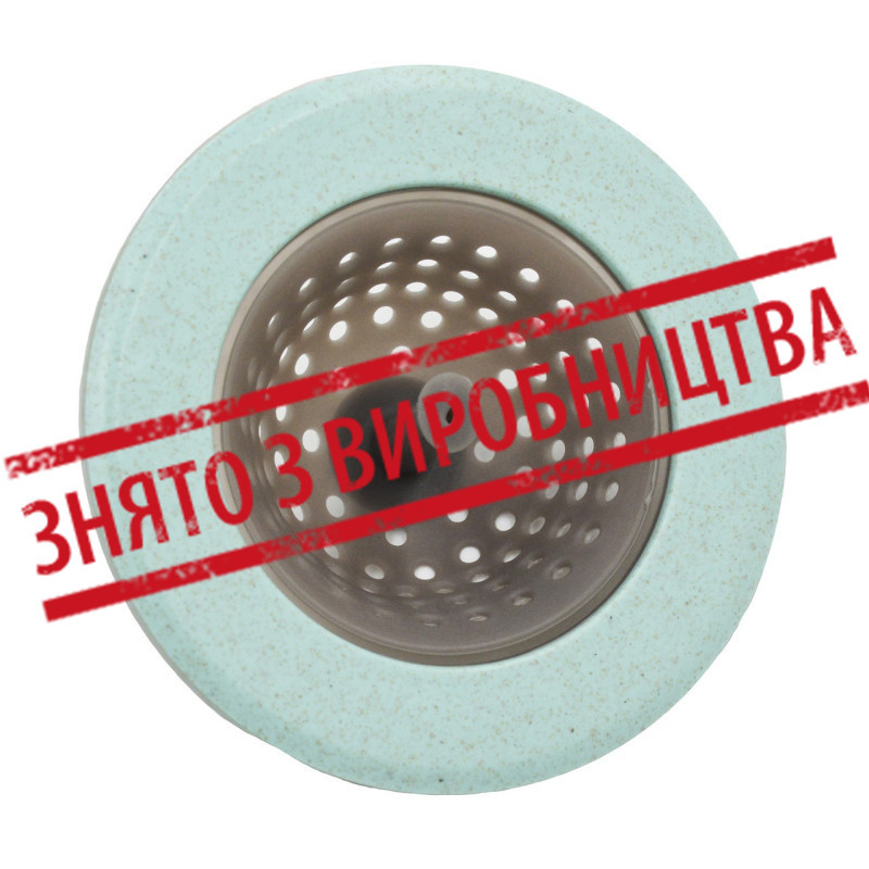 Сеточка для сбора мусора, силикон, пластик ANGO зеленая