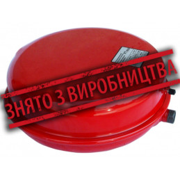 Бак розширювальний плоский (червоний) 8л FT-8