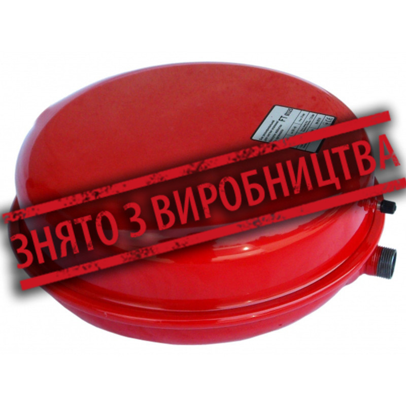 Бак расширительный плоский (красный) 8л FT-8