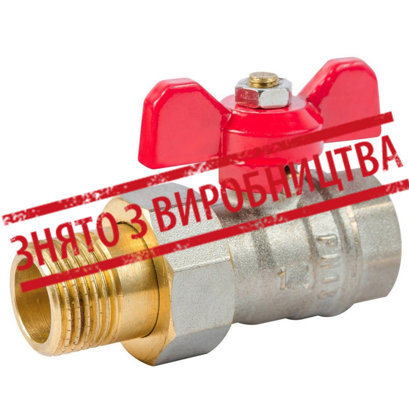 Кран з американкою (накидний гайкою) 3/4" Valve J.G.(AB) BRAS 59