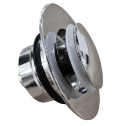 Клапан вытяжной для слива раковины с фильтром ANGO G1106 диаметр 37 мм хром латунь