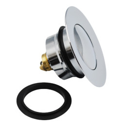 Клапан витяжний для раковини з фільтром ANGO G1106 діаметр 37 мм хром латунь