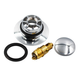 Клапан витяжний для раковини з фільтром ANGO G1106 діаметр 37 мм хром латунь