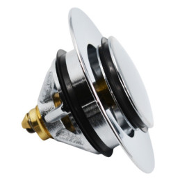 Клапан вытяжной для слива душевой кабины с фильтром ANGO G1123 диаметр 41,5 мм хром латунь