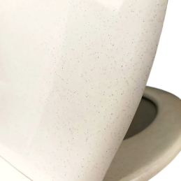 Кришка сидіння для унітаза Sydanit СД-21 білий граніт поліпропілен